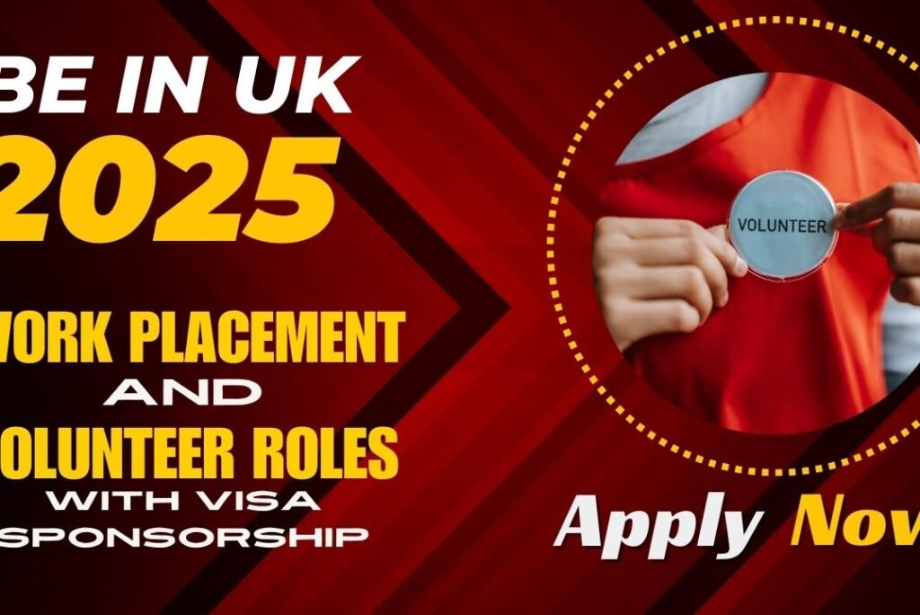 Work Placement and Volunteer Roles with Visa Sponsorship | Charity Jobs London