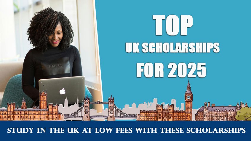 TOP UK SCHOLARSHIPS FOR 2025