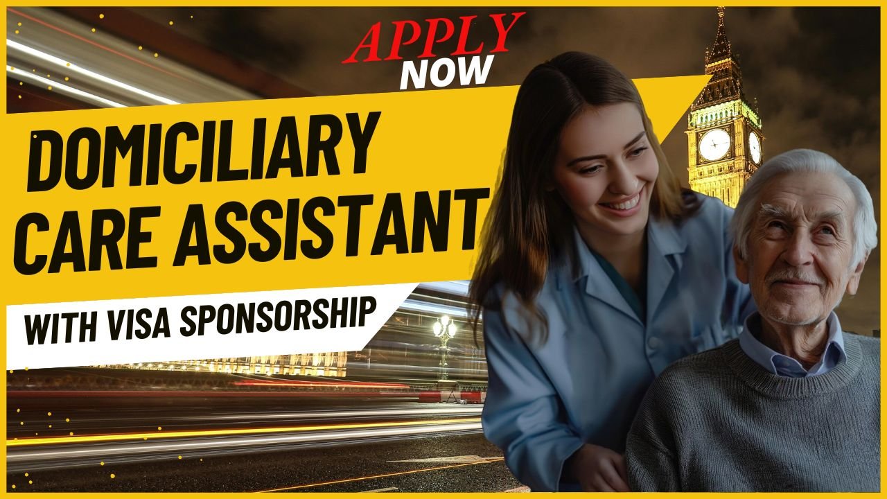 UK Domiciliary Care Assistant Roles with Sponsorship Available