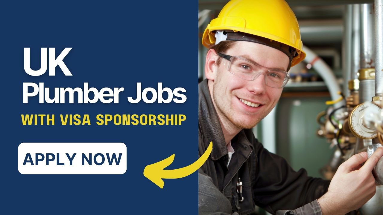 Plumber Job with Visa Sponsorship – Apply Now