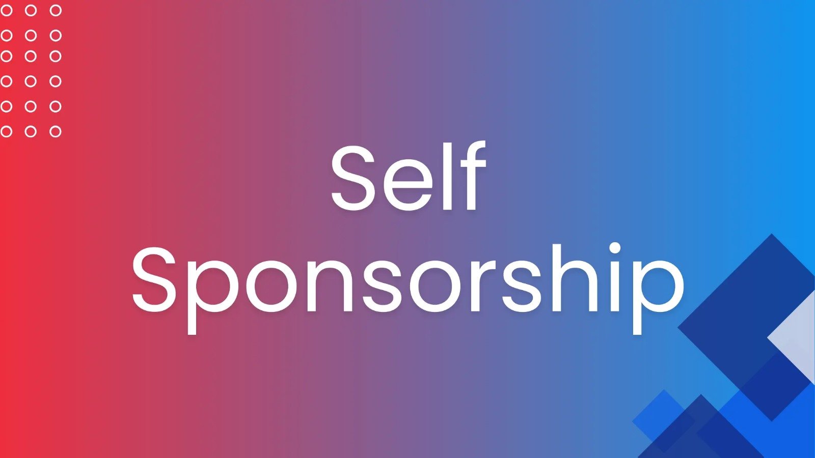 5 Business Ideas for Self-Sponsorship in the UK