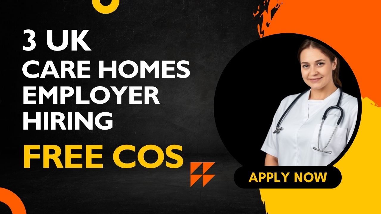 3 UK Care Homes with Job Vacancies for Nigerians in the UK