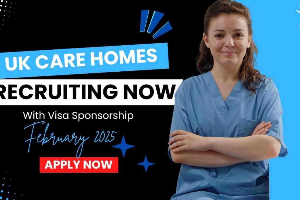 UK Care Homes Are Recruiting Now – Apply Today!
