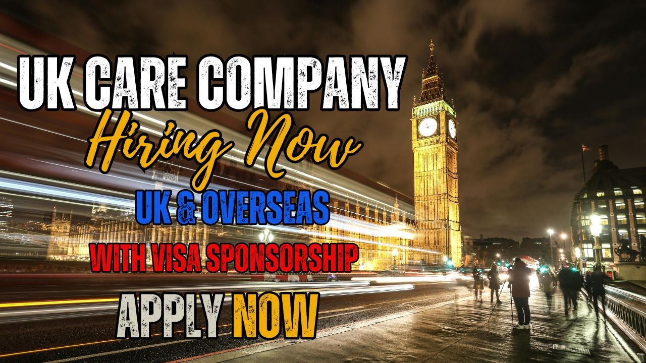 Exciting Job Opportunity for Nigerians in the UK & Overseas: Hartin & Lee Healthcare is Recruiting!