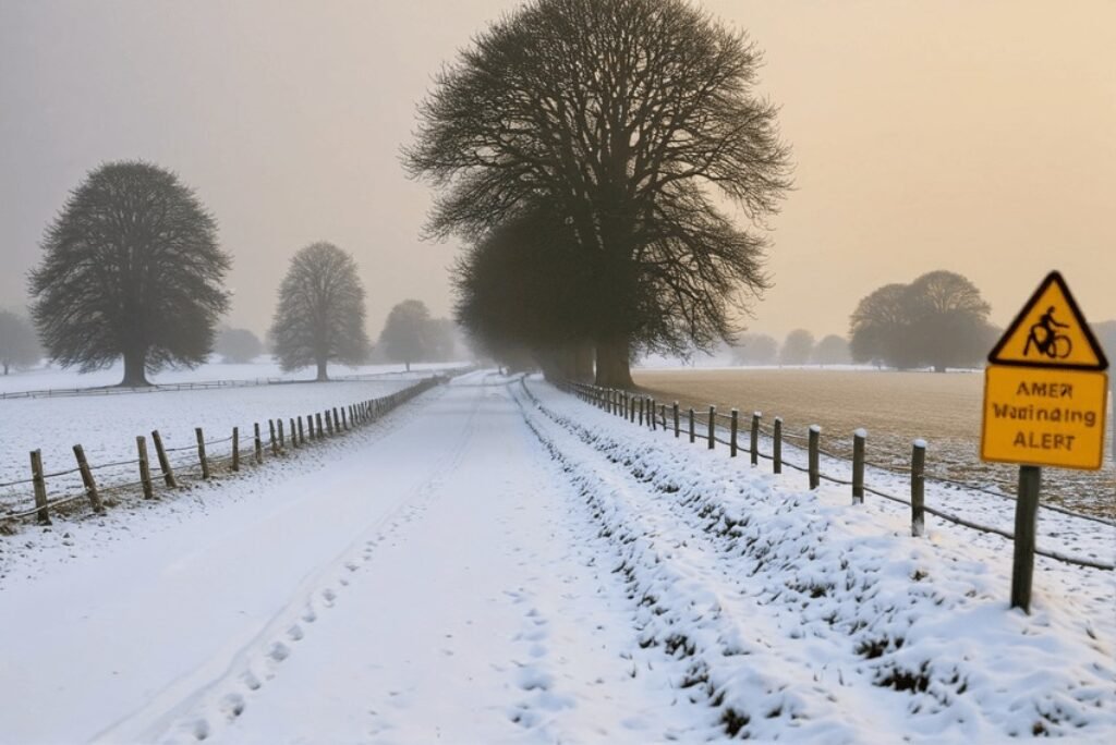 Heavy Snowfall Alert: Stay Safe, Naija Family in the UK!
