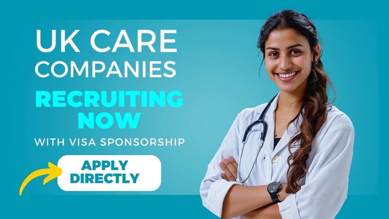 UK Care Companies Hiring from the UK & Overseas – Apply Directly!