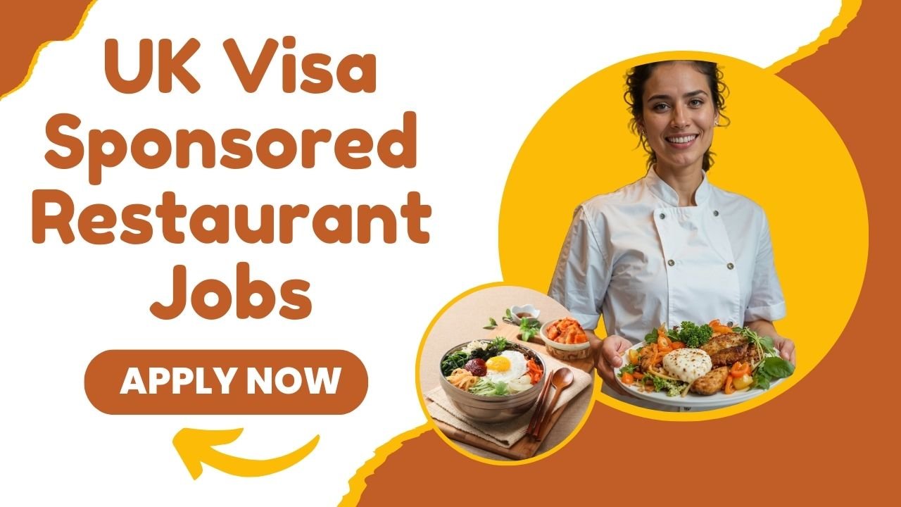 UK Visa Sponsored Restaurant Jobs for Nigerians in the UK
