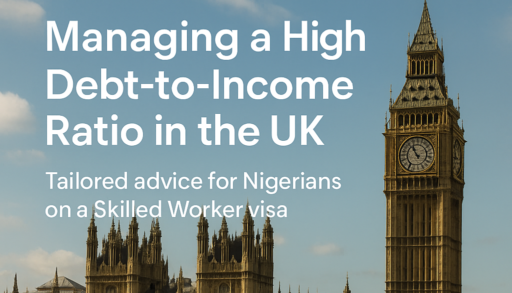 Managing a High Debt-to-Income Ratio in the UK
