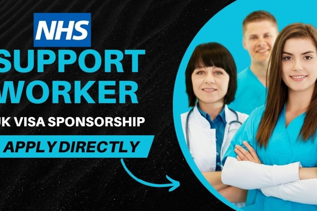 NHS Support Worker Roles with UK Visa Sponsorship – Apply Now!