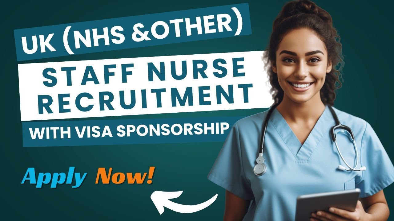UK Nursing Vacancies with Visa Sponsorship (NHS & Private Hospitals) – April 2025