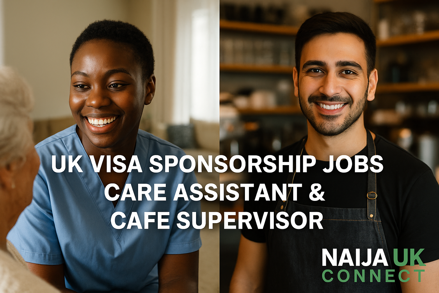 UK Visa Sponsorship Jobs: Care Assistant & Café Supervisor Roles Now Hiring for Nigerians in the UK