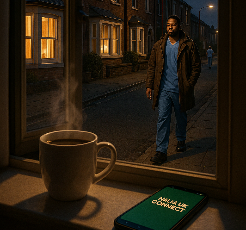 Night Shifts, Coffee & Your Blood Pressure: What Every Naija Hustler in the UK Should Know