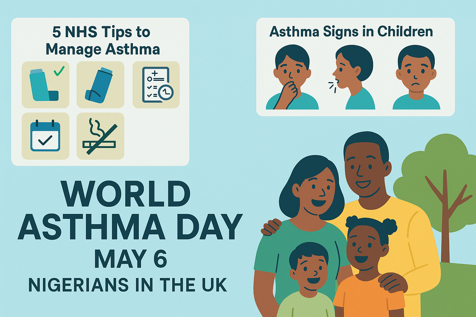 World Asthma Day – May 6 | A Message to Nigerians in the UK