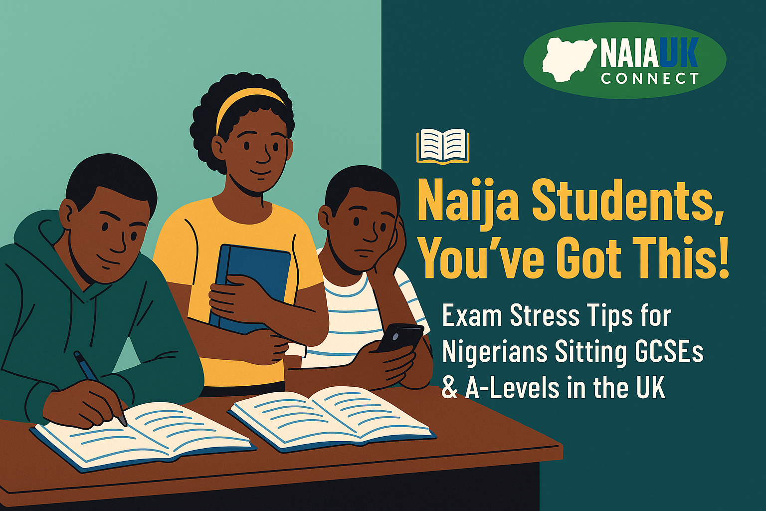 Naija Students, You’ve Got This! | Exam Stress Tips for Nigerians Sitting GCSEs & A-Levels in the UK