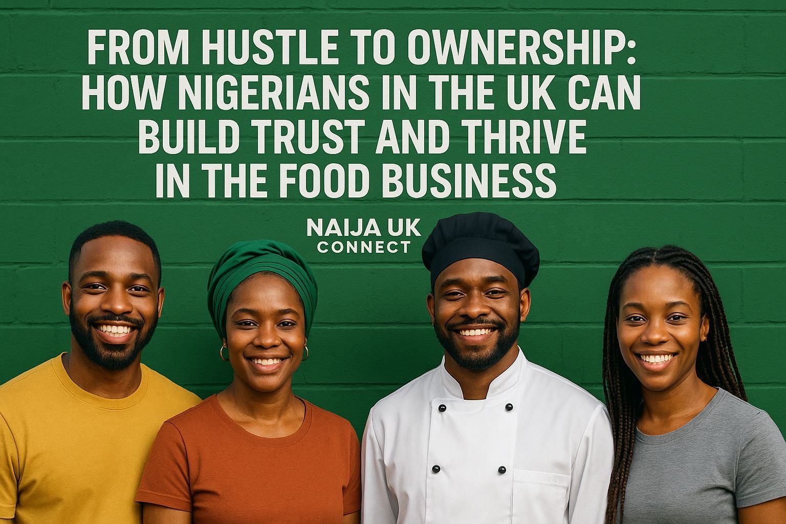 From Hustle to Ownership: How Nigerians in the UK Can Build Trust and Thrive in the Food Business