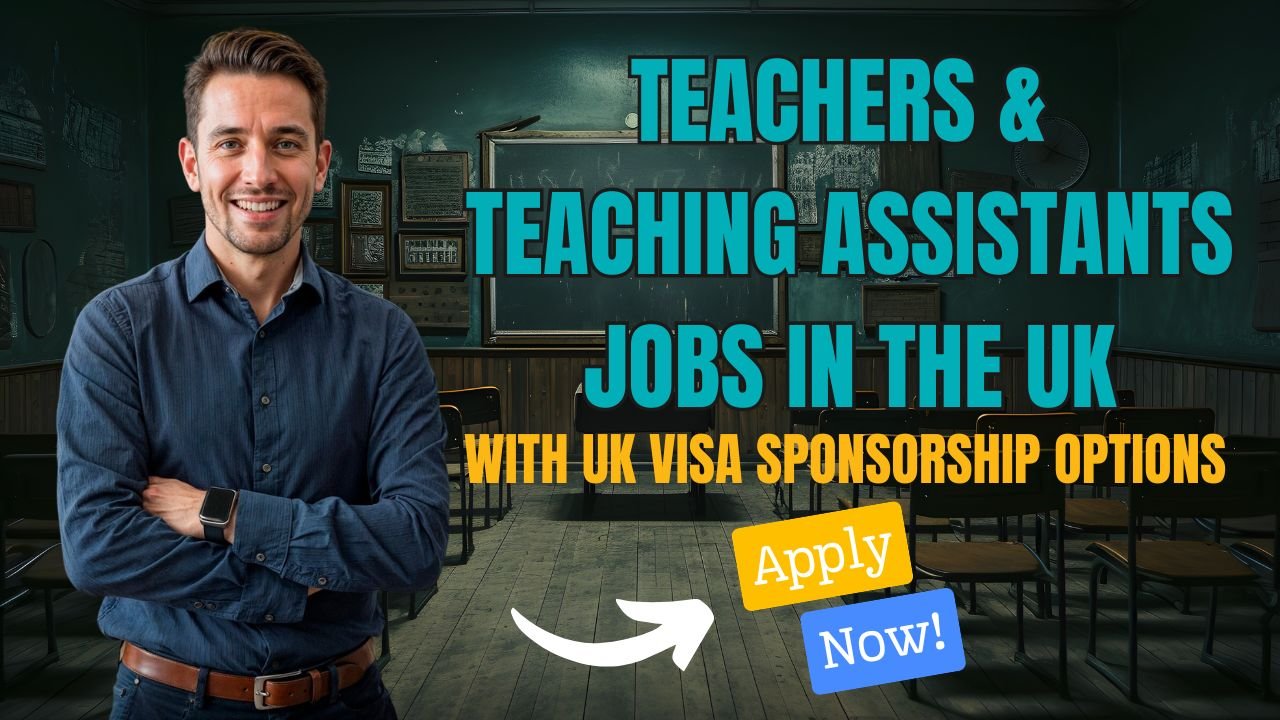 UK Jobs for Nigerian Teachers & TAs – With Visa Sponsorship!