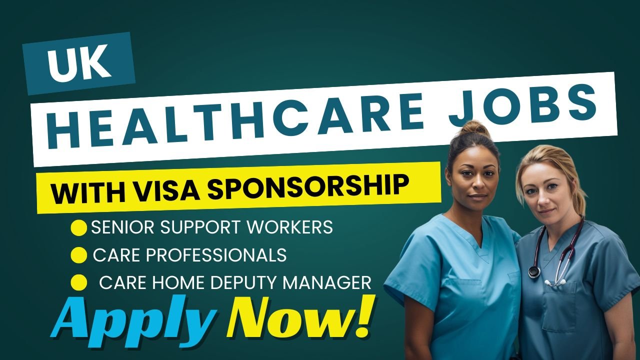 Healthcare Jobs in the UK with Visa Sponsorship (For Nigerians in the UK)