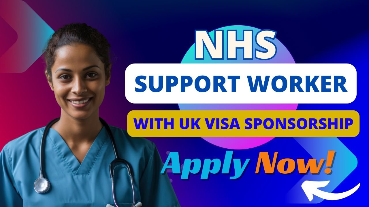 NHS Support Worker Jobs with Visa Sponsorship — Apply Now!