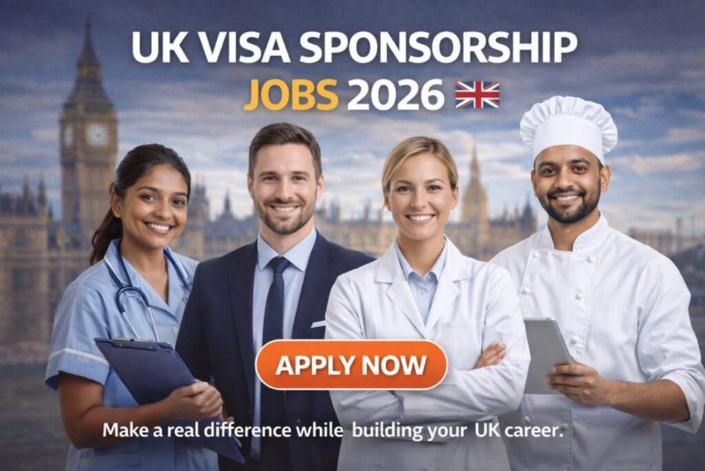 UK Visa Sponsorship Jobs 2026: Latest COS-Sponsored Jobs Nigerians in the UK Can Apply For
