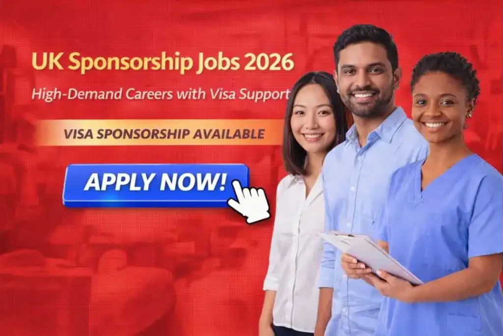 UK Sponsorship Jobs 2026 – Trusted Visa Jobs Across Top UK Sectors (For Nigerians in the UK)
