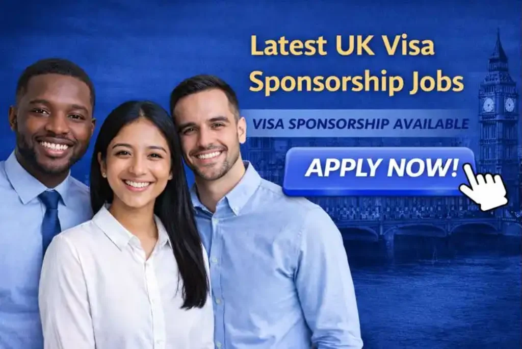 Latest UK Visa Sponsorship Jobs 2026 | Skilled & Professional Roles for Nigerians in the UK
