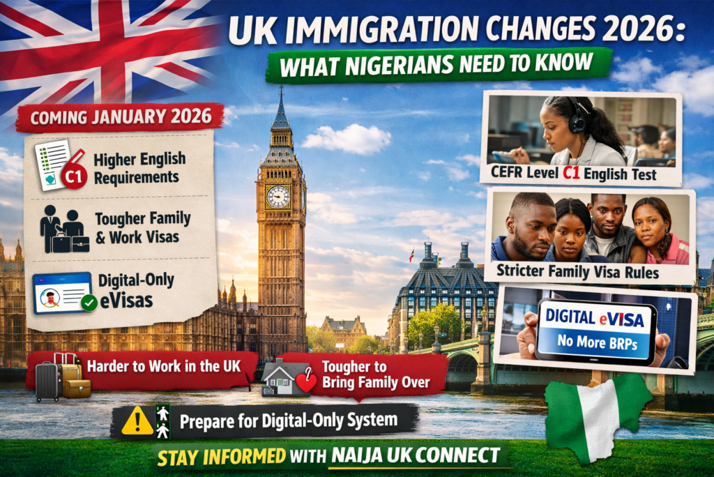 UK Immigration Changes 2026: New English Rules, Family Visa Changes & Digital Visas