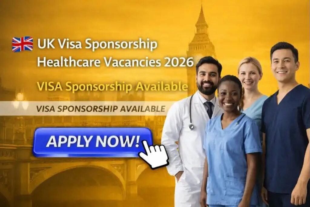 UK Visa Sponsorship Healthcare Vacancies 2026