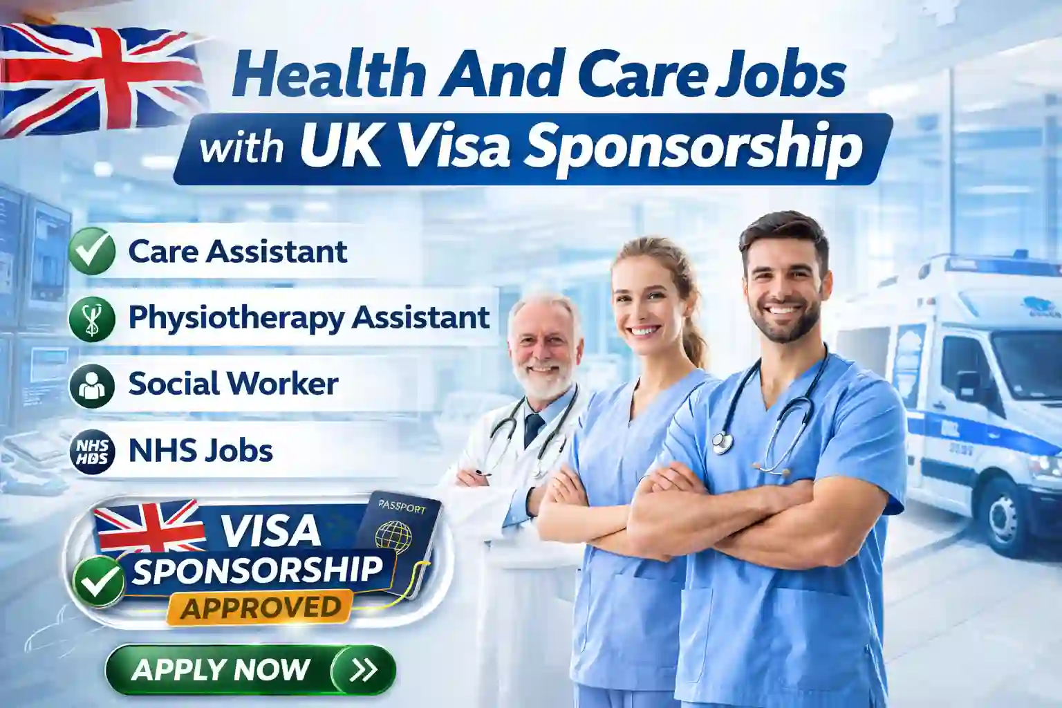 Skilled Worker Visa: Health and Care Jobs with UK Visa Sponsorship 2026