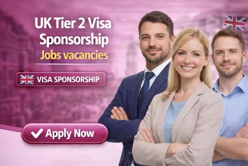 Latest UK Jobs with Visa Sponsorship 2026 – Opportunities in the UK