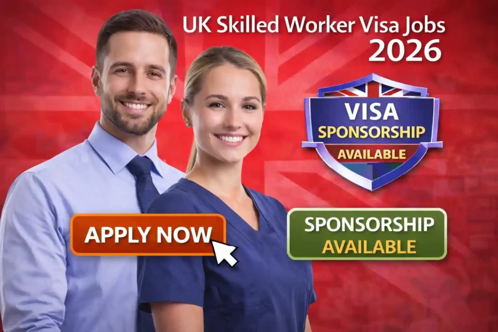 UK Skilled Worker Visa Jobs 2026 – Verified Visa Sponsorship Careers