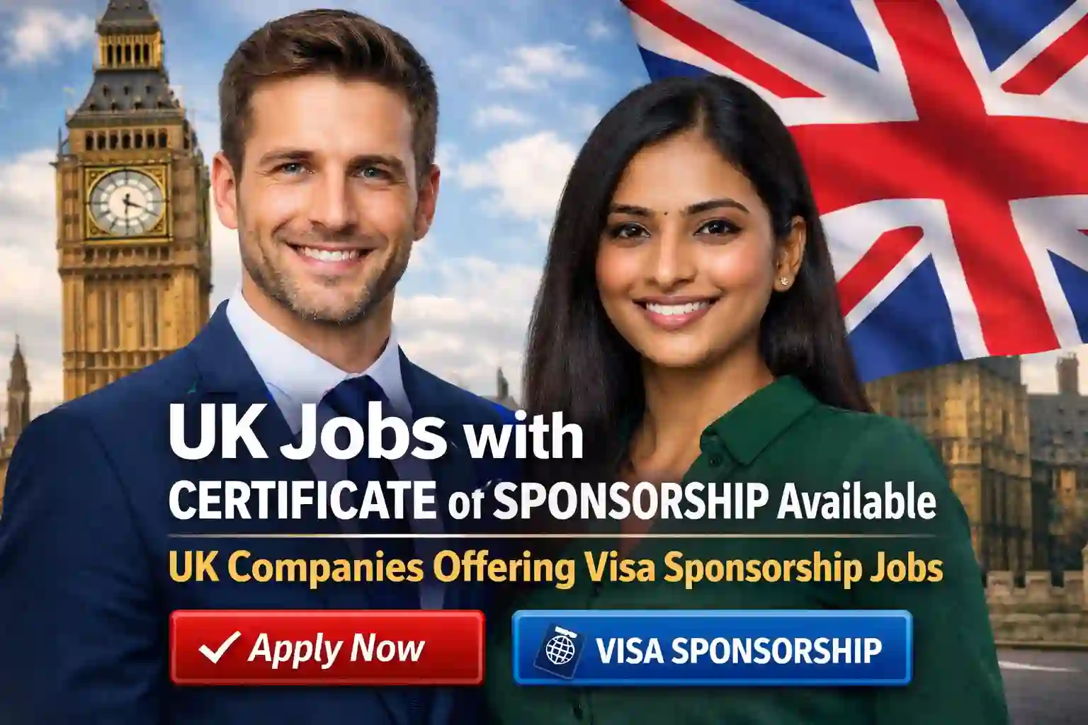 UK Jobs with Certificate of Sponsorship (CoS) Available in 2026 – Companies Offering Visa Sponsorship