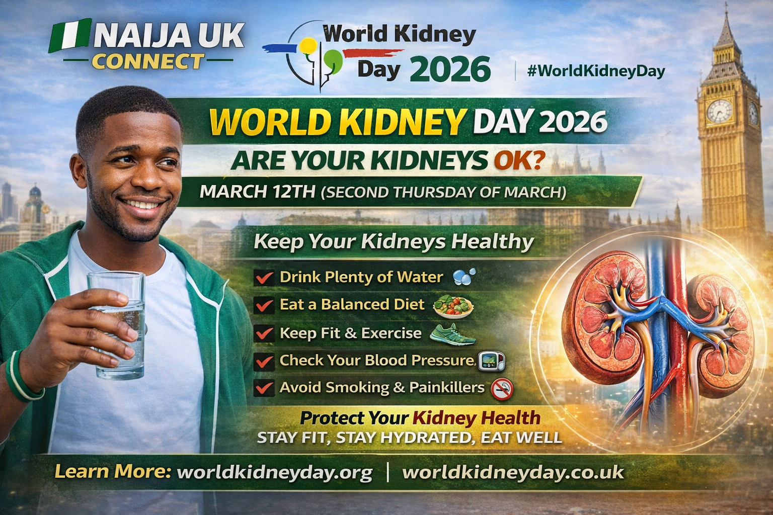 World Kidney Day 2026 – Are Your Kidneys OK?