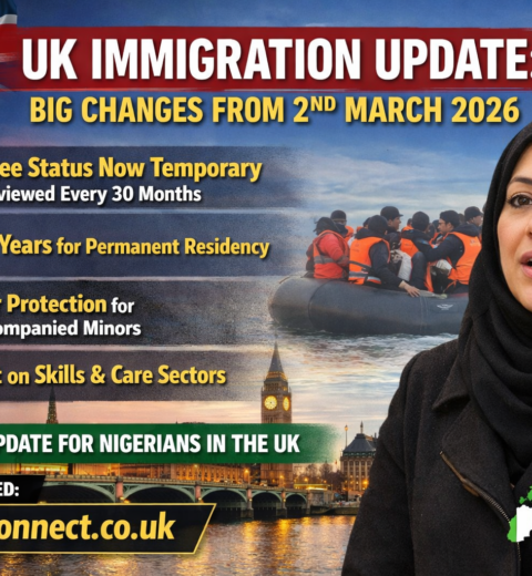 Major UK Law Changes Coming in 2026: What Nigerians in the UK Need to Know