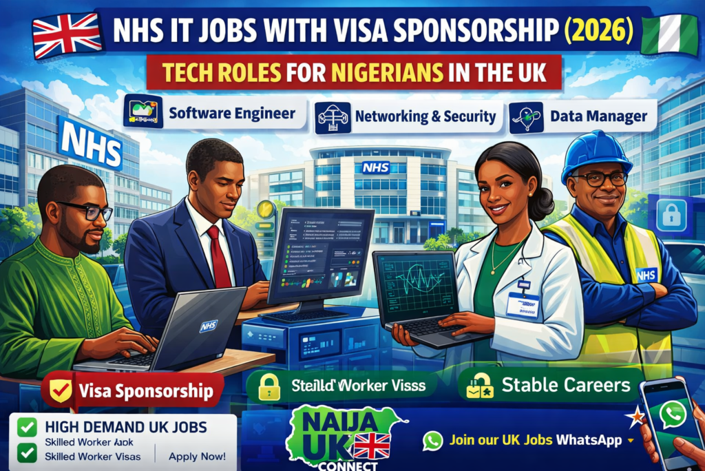 Latest NHS IT Jobs with Visa Sponsorship (2026) – High Demand Roles