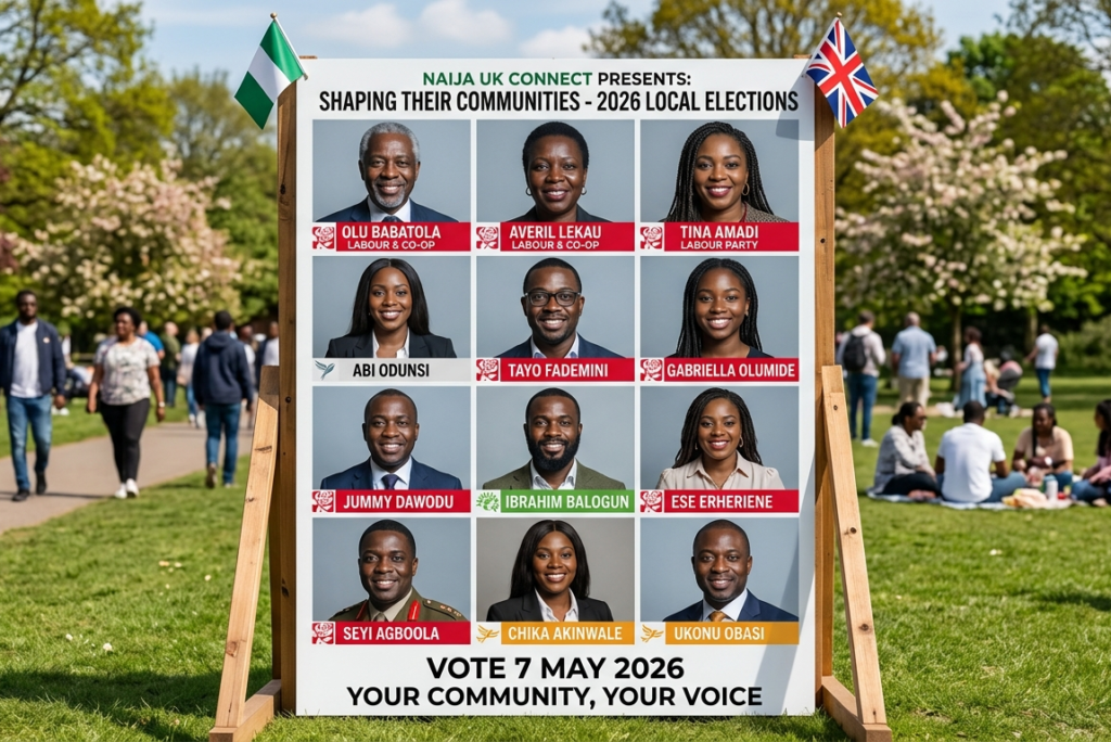 UK Local Elections 2026: The Nigerian-British Candidates Shaping Their Communities