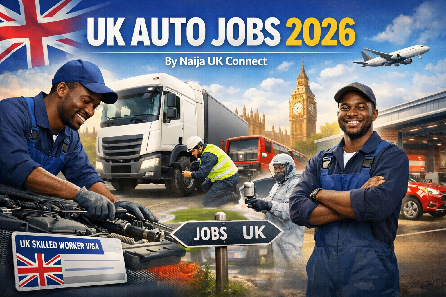 Latest Automobile Jobs With UK Visa Sponsorship 2026