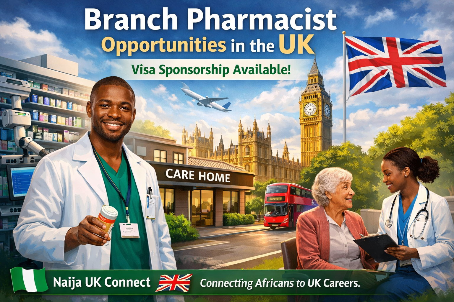 Branch Pharmacist Role in the UK (Visa Sponsorship Available)