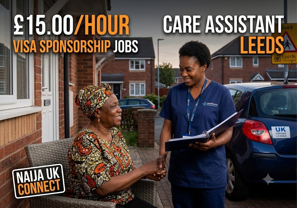 Healthcare Assistant (HCA) Job with UK Visa Sponsorship – Leeds (2026)