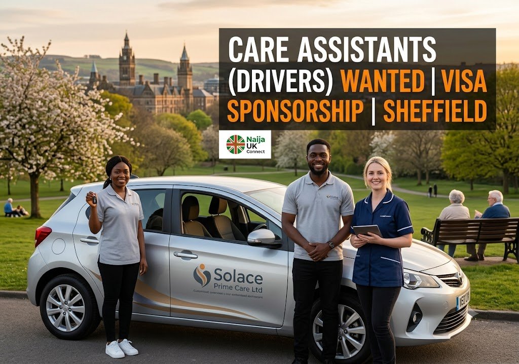Care Assistant – Skilled Worker Sponsorship Available (Sheffield)