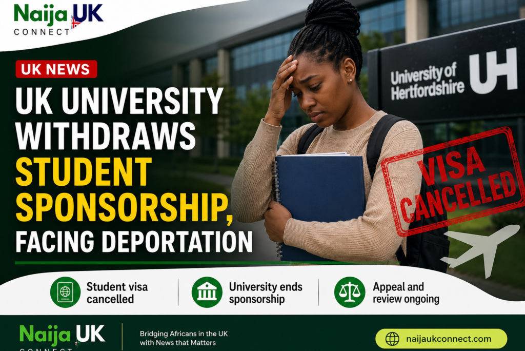 UK University Withdraws Student Sponsorship, Leaving International Student Facing Deportation