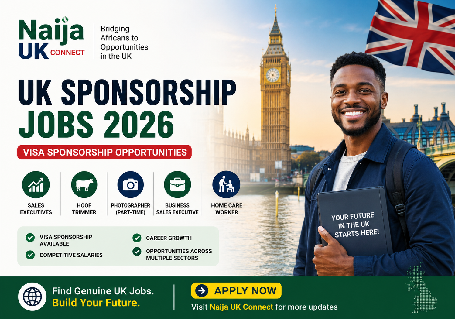 Latest UK Visa Sponsorship Opportunities for Africans and International Applicants