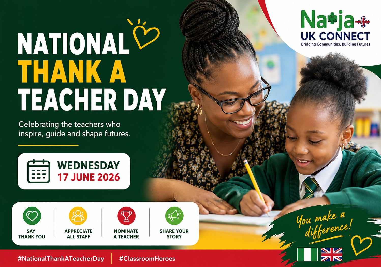 National Thank a Teacher Day 2026: Celebrating Educators Who Shape Futures in the UK