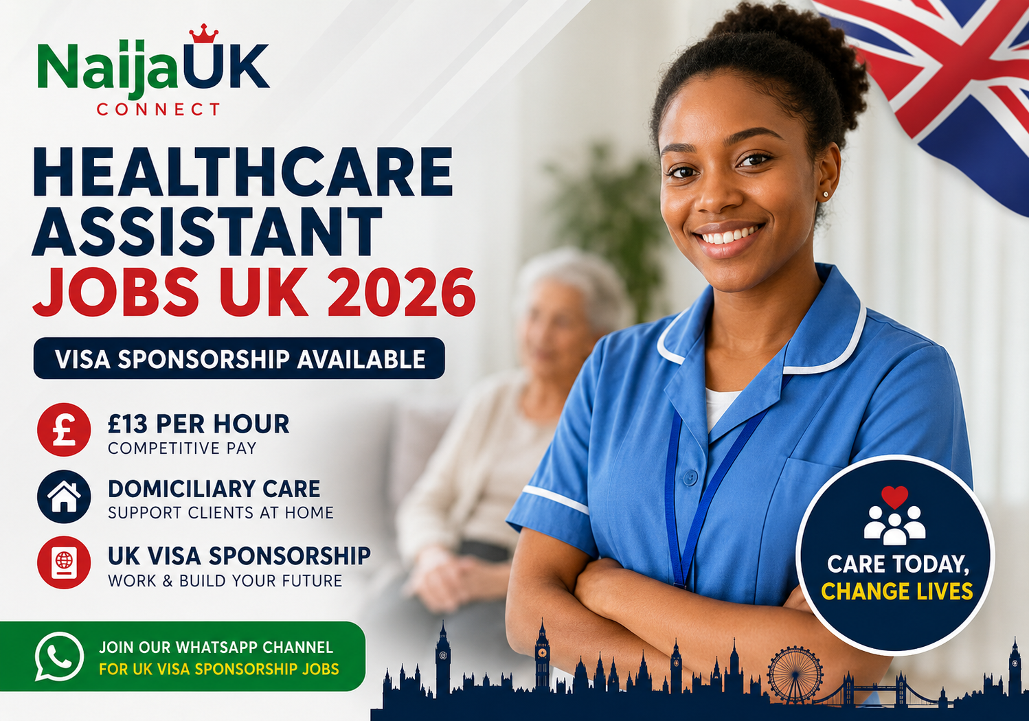 Healthcare Assistant Sponsorship Jobs UK 2026