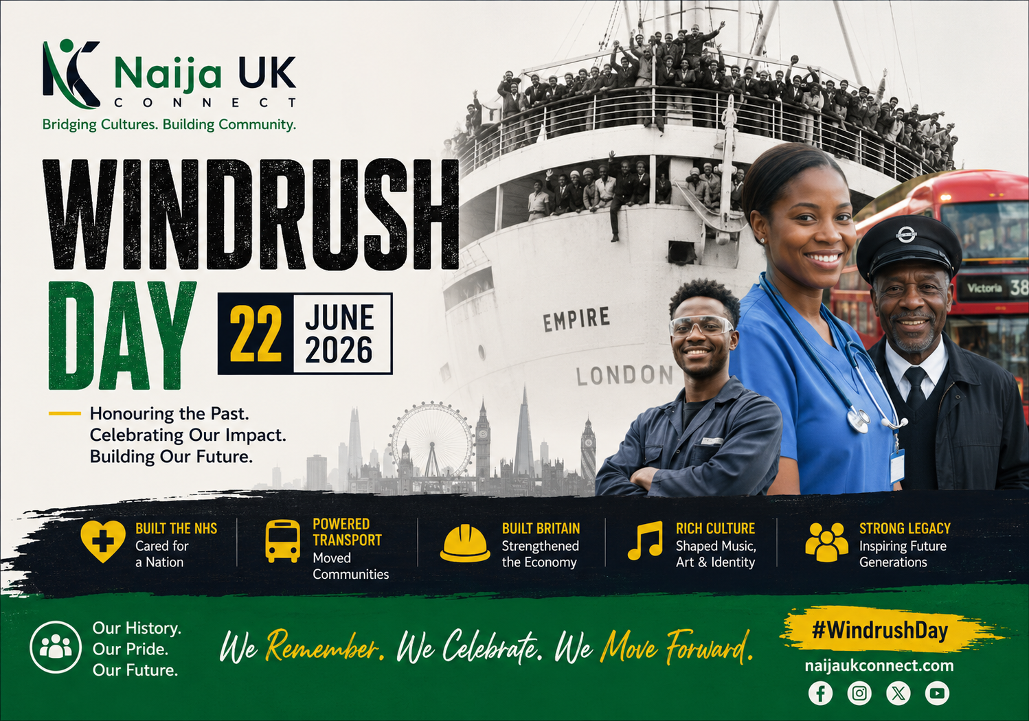 Windrush Day 2026: Honouring the Legacy of Caribbean and Commonwealth Communities in the UK