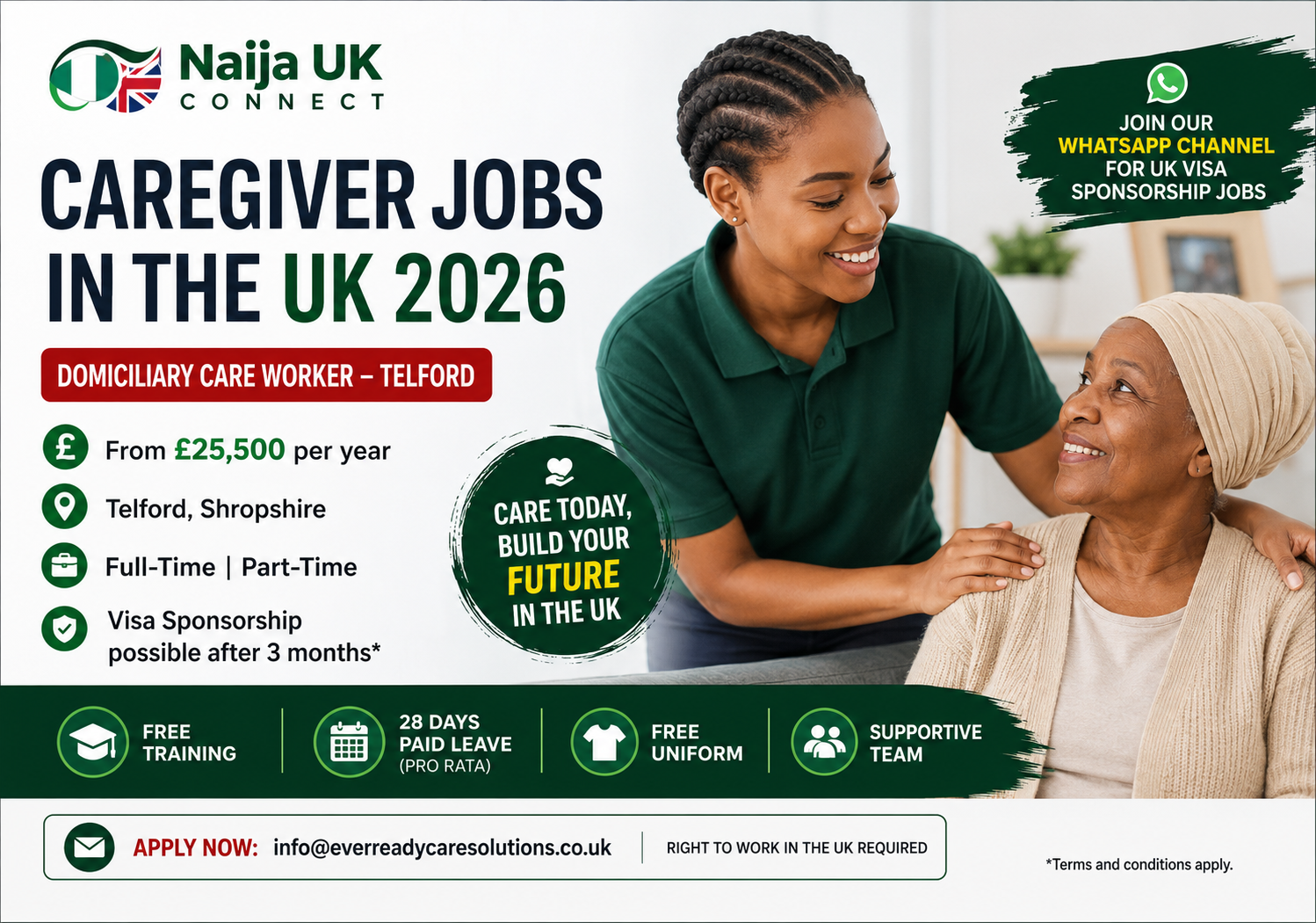 Caregiver UK Sponsorship Jobs 2026