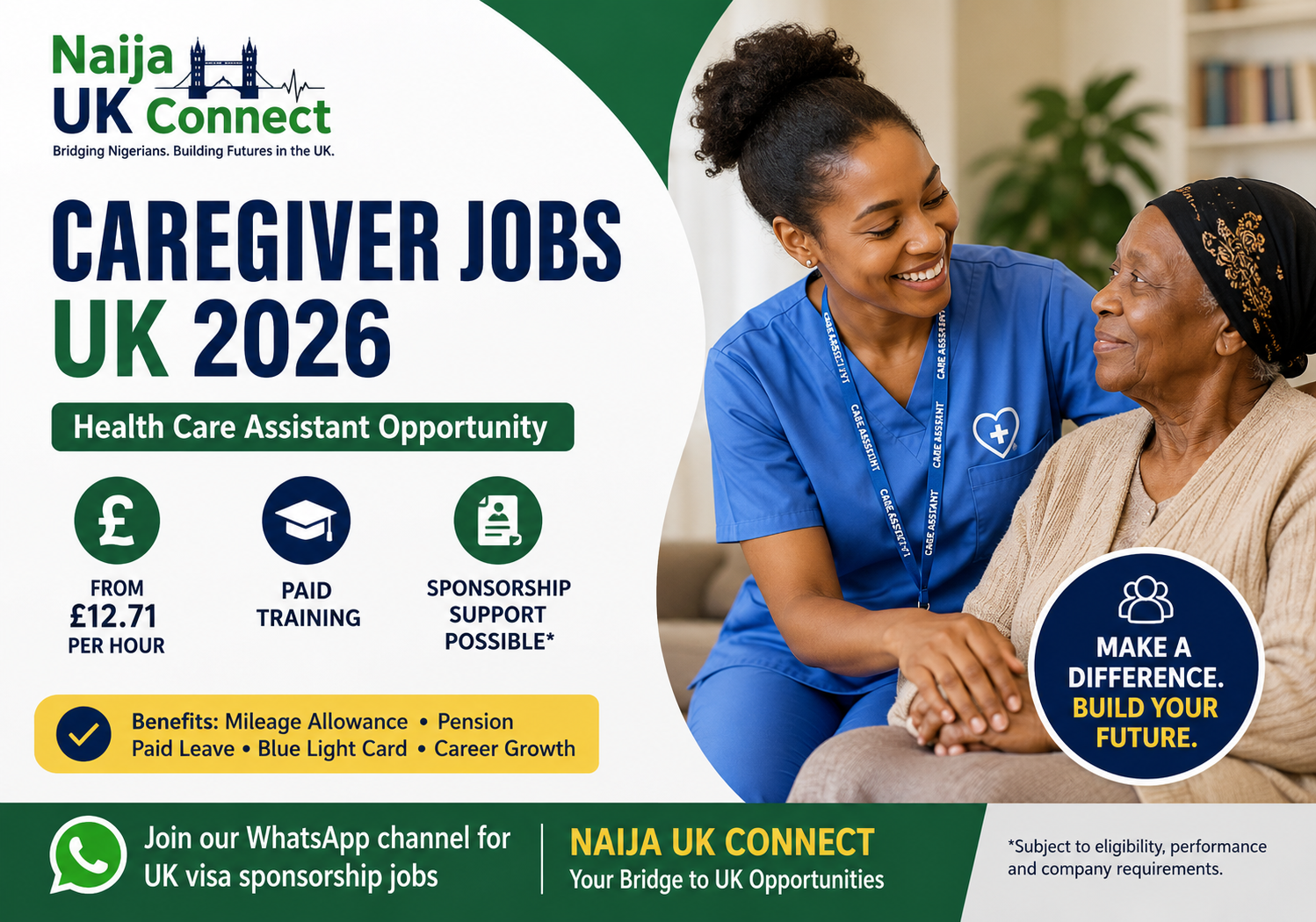 Caregiver Jobs UK With Sponsorship Support 2026