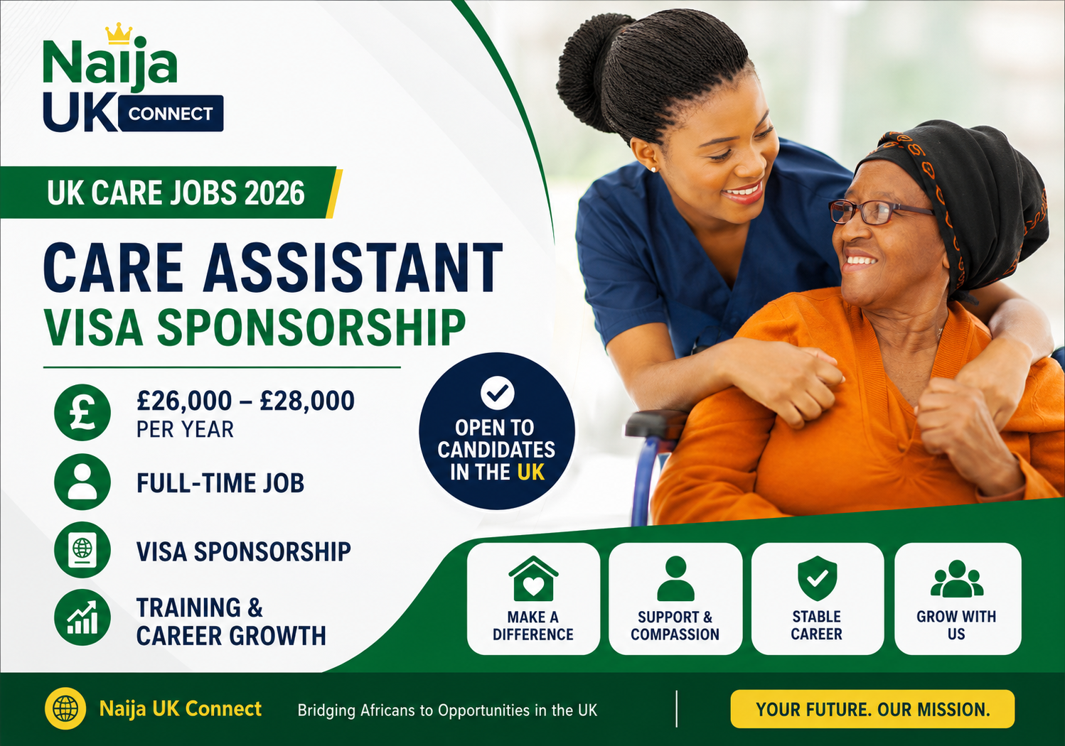 Skilled Worker Visa Care Jobs 2026