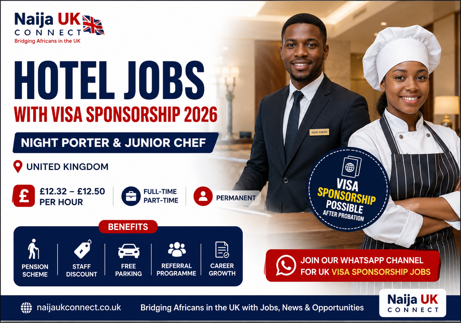 Hotel Jobs with UK Visa Sponsorship 2026
