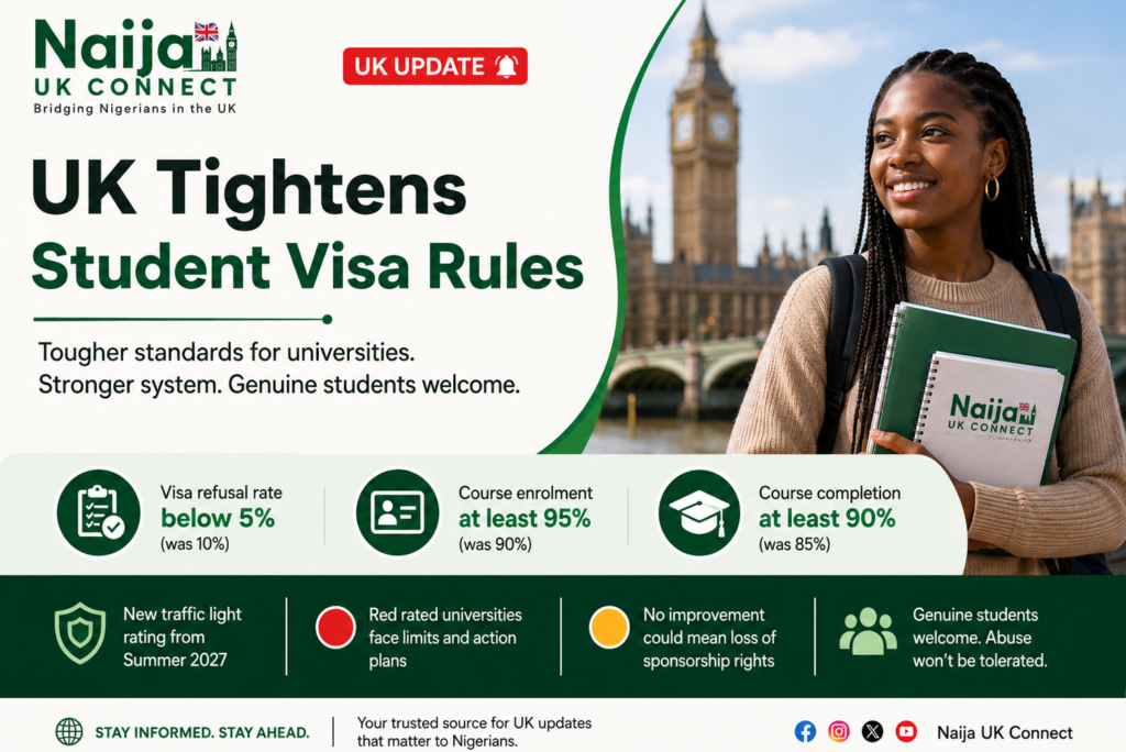 UK Tightens Student Visa Rules: What African Students in the UK Need to Know