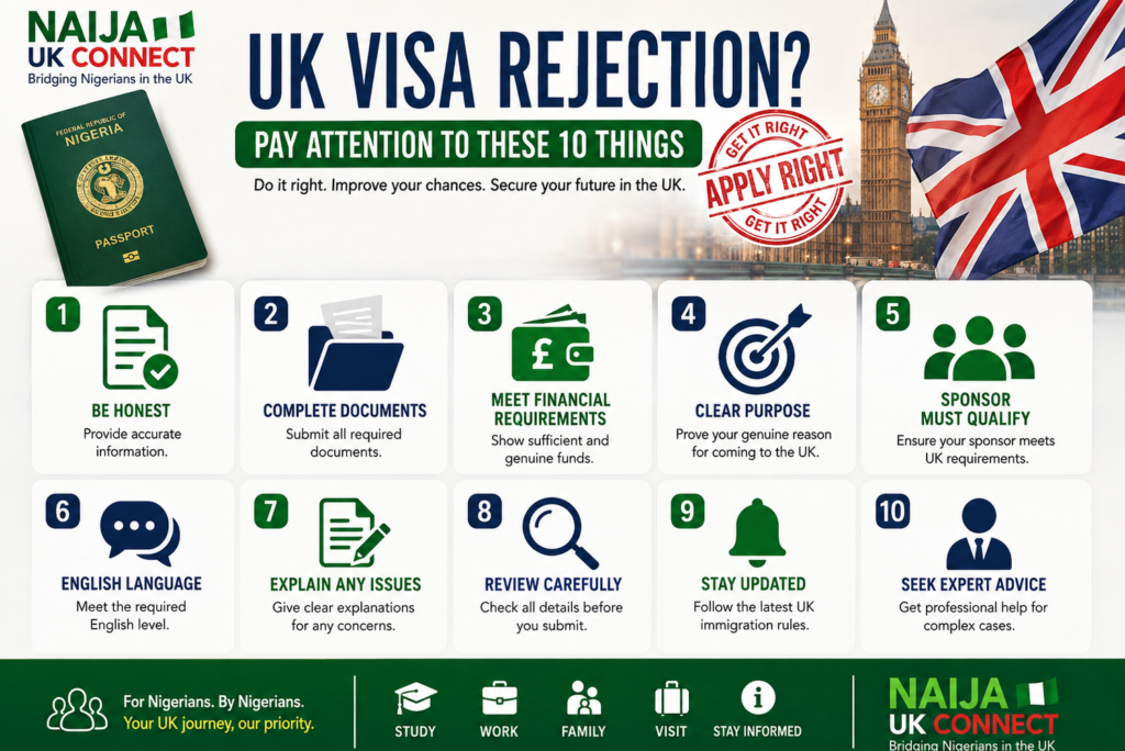 UK Visa Rejection: 10 Tips to Avoid Refusal